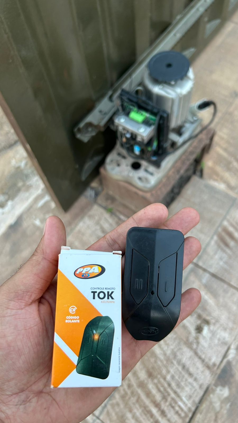 Controle remoto para atendimento em campo